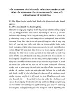 VỐN KINH DOANH VÀ SỰ CẦN THIẾT PHẢI NÂNG CAO HIỆU QUẢ SỬ DỤNG VỐN KINH DOANH CỦA CÁC DOANH NGHIỆP TRONG ĐIỀU KIỆN NỀN KINH TẾ THỊ TRƯỜNG