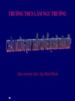 Bài 13 Sự biến đổi chất