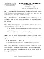 DE CHON HSG HUYEN VAT LY