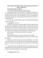 THỰC TRẠNG HOẠT ĐỘNG TIÊU THỤ SẢN PHẨM TẠI CÔNG TY ĐIỆN TỬ ĐỐNG ĐA