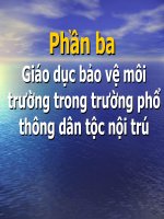 Chuyên đề GDBV môi trường- phần 5