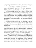 THỰC TRẠNG THANH TOÁN KHÔNG DÙNG TIỀN MẶT TẠI CHI NHÁNH NHCT KHU VỰC BA ĐÌNH