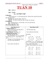 LỚP 3 TUẦN 11 CKT(HOÀN CHỈNH)