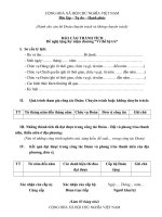 Mẫu đề nghị tặng kỷ niệm chương