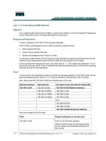 Lab 1.1.4 Calculating VLSM Subnets