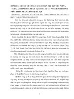 ĐÁNH GIÁ CHUNG VỀ CÔNG TÁC KẾ TOÁN TẬP HỢP CHI PHÍ VÀ TÍNH GIÁ THÀNH SẢN PHẨM TẠI CÔNG TY CỔ PHẦN KINH DOANH PHÁT TRIỂN NHÀ VÀ ĐÔ THỊ HÀ NỘI