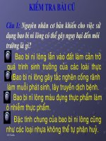 Ôn dich, thuốc lá ( Ngữ Văn 8 )