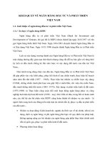 KHÁI QUÁT VỀ NGÂN HÀNG ĐẦU TƯ VÀ PHÁT TRIỂN