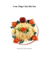 Cơm Thập Cẩm Hải Sản