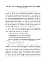 GIẢI PHÁP NÂNG CAO HIỆU QUẢ TÍN DỤNG TRUNG VÀ DÀI HẠN TẠI NHCT BA ĐÌNH