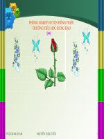 Tập đoc: Bàn tay dịu dàng