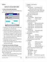 Khung cửa sổ giao diện chính