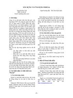 041_Xây dựng và ứng dụng Portal