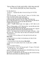 Thủ tục Đăng cai tổ chức giải thi đấu