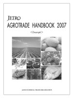 JETRO AGROTRADE HANDBOOK 2007