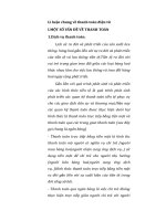 Lí luận chung về thanh toán điện tử