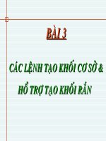 GIAO TRINH AUTOCAD 3D 3