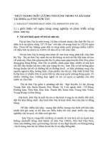 THỰC TRẠNG CHẤT LƯỢNG TÍN DỤNG TRUNG VÀ DÀI HẠN TẠI HNNo và PTNT SƠN TÂY