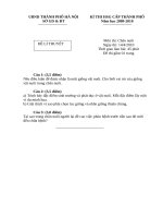 Đề thi CN chọn lọc