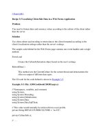 Localizing Client-Side Data in a Web Forms Application