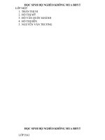 DS HS NGHEO K MUA BHYT2010