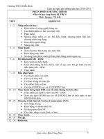 Giáo án Nghề PT 2010