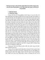 Đánh giá chung và một số kiến nghị nhằm hoàn thiện công tác kế toán tiêu thụ thành phẩm và xác định kqkd tại công ty vật liệu nổ công nghiệp