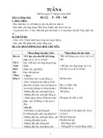 Giao an 1 T 6- 10 (CKTKN) - 2buoi