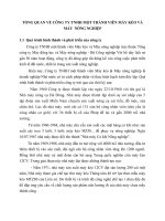 TỔNG QUAN VỀ CÔNG TY TNHH MỘT THÀNH VIÊN MÁY KÉO VÀ MÁY  NÔNG NGHIỆP