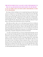 MỘT SỐ GIẢI PHÁP NÂNG CAO CHẤT LƯỢNG THẨM ĐỊNH DỰ ÁN ĐẦU TƯ TẠI CHI NHÁNH NGÂN HÀNG QUỐC TẾ