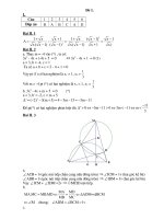 Kiểm tra HKII - Toán 9