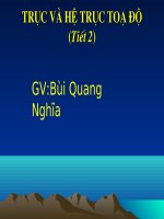 Bai Truc va he truc toa do