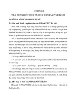 Thực trạng hoạt động tín dụng tại ngân hàng nông nghiệp và phát triển nông thôn Hà Nội