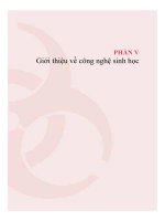 Giới thiệu về công nghệ sinh học