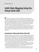 AJAX-Style Mapping Using the Virtual Earth SDK