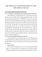 THỰC TRẠNG CÁN CÂN THANH TOÁN QUỐC TẾ VÀ VIỆC ĐIỀU CHỈNH TẠI VIỆT NAM