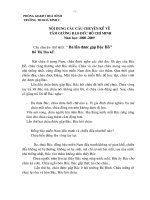 CÁC CÂU CHUYỆN KỂ HỒ CHI MINH