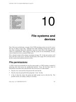 Chapter-10-File systems and devices
