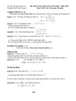 Đề thi HK1-K10(2009-2010)