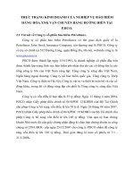 THỰC TRẠNG KINH DOANH CỦA NGHIỆP VỤ BẢO HIỂM HÀNG HÓA XNK VẬN CHUYỂN BẰNG ĐƯỜNG BIỂN TẠI PJICO