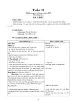 giao an lop 2- tuan 11 cktkn