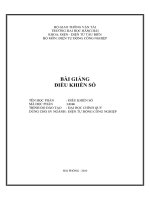 Điều khiển số