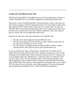 Loading and Controlling External Video