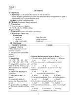 LESON PLAN ENGLISH 8