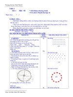 giáo án thể dục kớp 3 học kỳ I