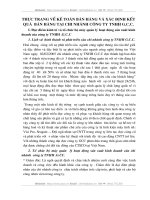 Thực trạng về kế toán bán hàng và xác định kết quả  bán hàng tại chi nhánh công ty tnhh G.C.C.