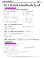 BT VE PT CHUA THAM SO