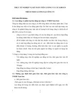 THỰC TẾ NGHIỆP VỤ KẾ TOÁN TIỀN LƯƠNG VÀ CÁC KHOẢN TRÍCH THEO LƯƠNGTẠI CÔNG TY