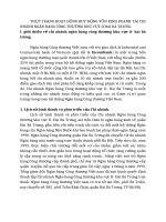 THỰC TRẠNG HOẠT ĐỘNG HUY ĐỘNG VỐN KINH DOANH TẠI CHI NHÁNH NGÂN HÀNG CÔNG THƯƠNG KHU VỰC II HAI BÀ TRƯNG