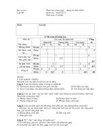 Đề kiểm tra ngữ văn 9( 15phut)